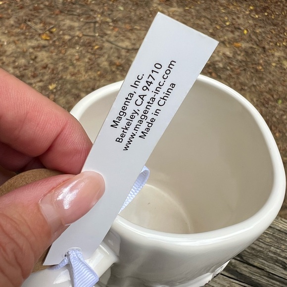 NWT Rae Dunn CLUCK Double Sided Chick Ceramic Mug - Picture 7 of 10